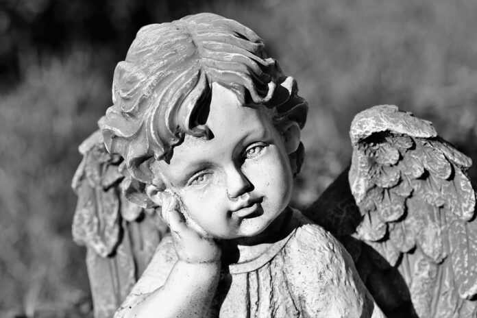 angel, angel figure, sculpture