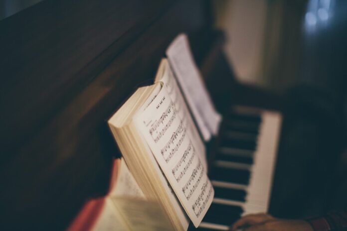 piano, music, instrument